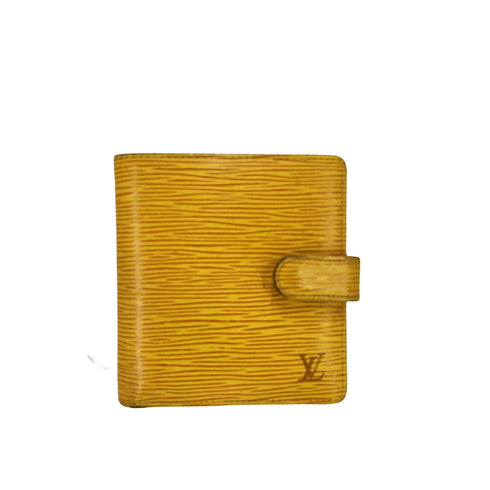 ルイヴィトン LOUIS VUITTON エピ ポルトビエ コンパクト ミニウォレット メンズ