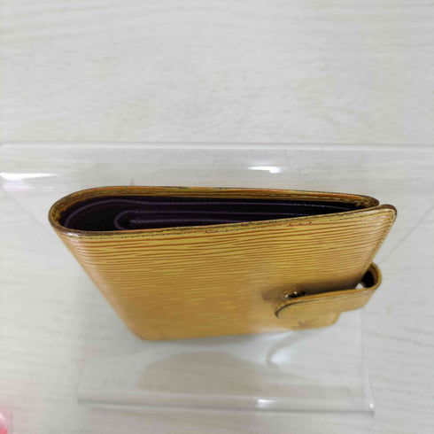 ルイヴィトン LOUIS VUITTON エピ ポルトビエ コンパクト ミニウォレット メンズ