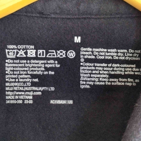 ムジルシリョウヒン 無印良品 両面起毛フランネルシャツジャケットジャケット メンズ JPN:M