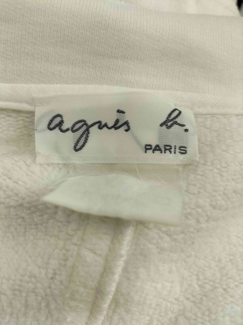 アニエスベー agnes b. PARIS スウェット 生地 コットン 3B テーラード ジャケット レディース 2