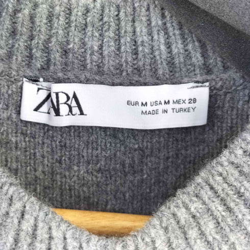 ザラ ZARA ウールブレンド ニットベスト レディース import:M