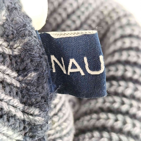 ノーティカ NAUTICA ロゴ刺繍 ニットキャップ メンズ