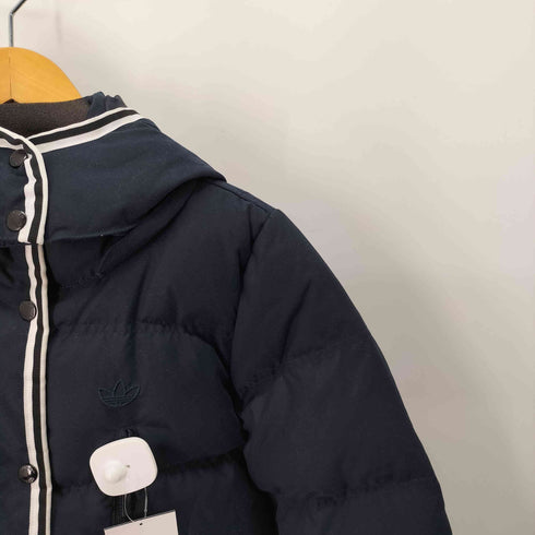 アディダス adidas フード取り外し フェザーダウンジャケット レディース import:L