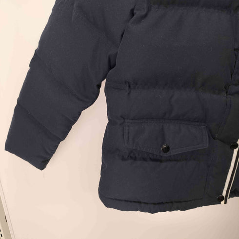 アディダス adidas フード取り外し フェザーダウンジャケット レディース import:L