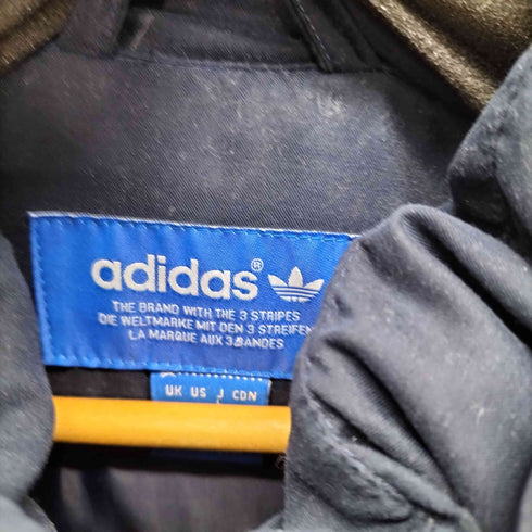 アディダス adidas フード取り外し フェザーダウンジャケット レディース import:L