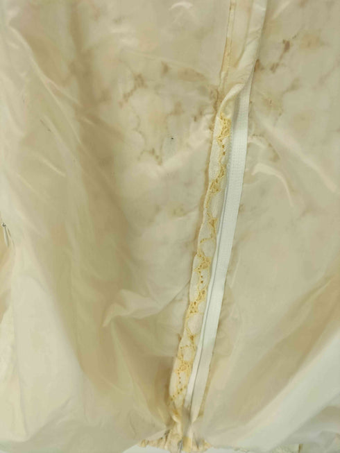 サカヨリ sakayori 裏地 花柄 総レース 刺繍 リバーシブル シアー レイヤード ナイロン ブルゾン ジャケット レディース JPN:38