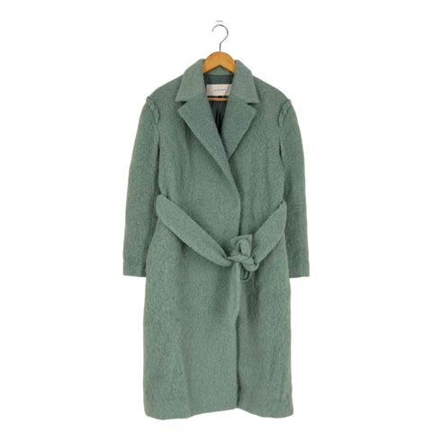 ルシェルブルー LE CIEL BLEU ウールナイロン ベルテッド チェスターコート メンズ 36