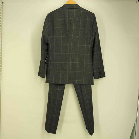 エディフィスラブークル EDIFICE LA BOUCLE チェック柄 3Bテーラードジャケット スラックス セットアップ メンズ