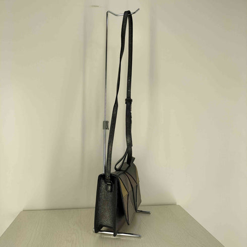 ジャンニキャリーニ GIANNI CHIARINI イタリア製 パッチワーク レザーショルダーバッグ レディース