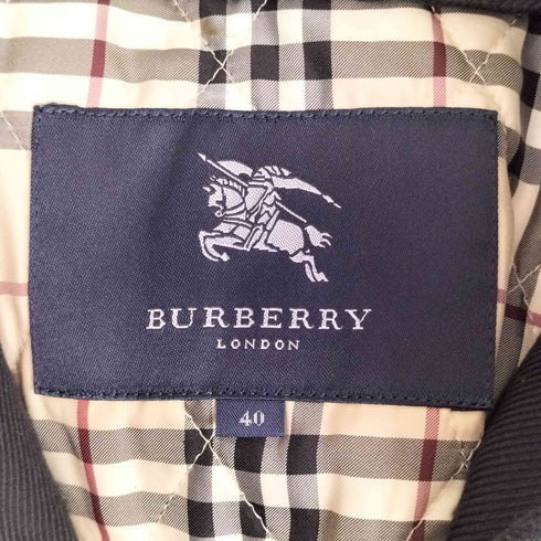 バーバリーロンドン BURBERRY LONDON ライナー付き 裏地ノバチェック ステンカラーコート レディース  40