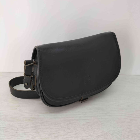 NICOLE レザーショルダーバッグ メンズ