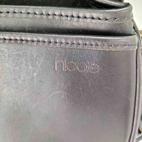 NICOLE レザーショルダーバッグ メンズ