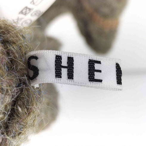 シーナリー SHENERY 異素材切替 ローゲージ ウール混 ニット メンズ FREE