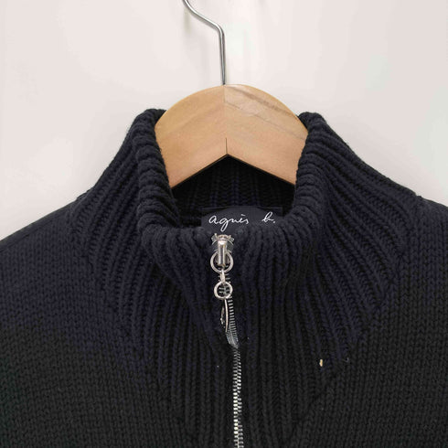 アニエスベー agnes b. PARIS ドライバーズニット レディース