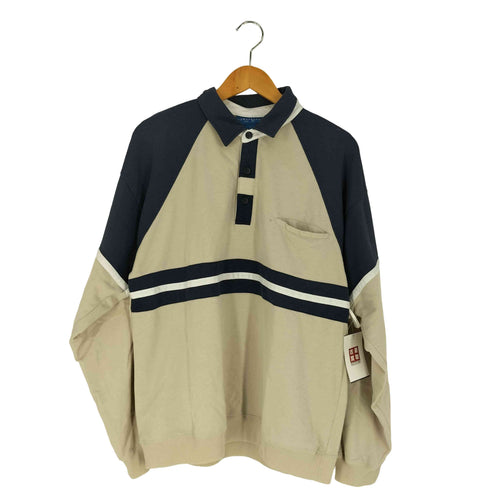 タウンクラフト TOWNCRAFT 80S コットンエステル 長袖ポロシャツ メンズ import:L