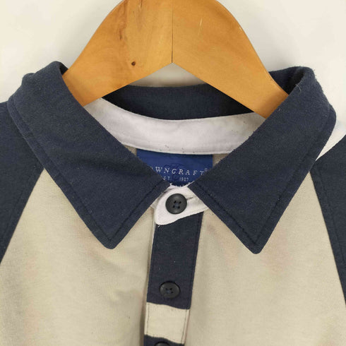 タウンクラフト TOWNCRAFT 80S コットンエステル 長袖ポロシャツ メンズ import:L