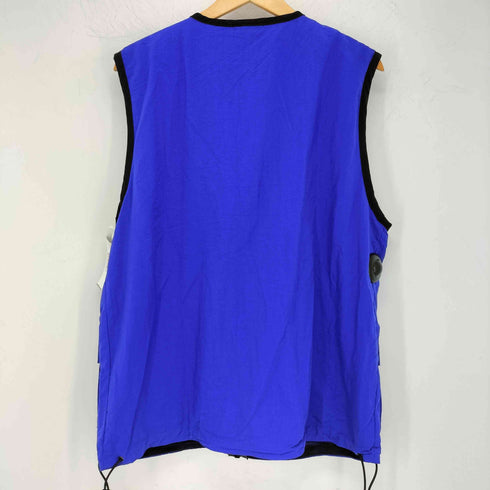 ダナキャランニューヨーク DKNY 90S ロゴナイロンベスト メンズ import:L