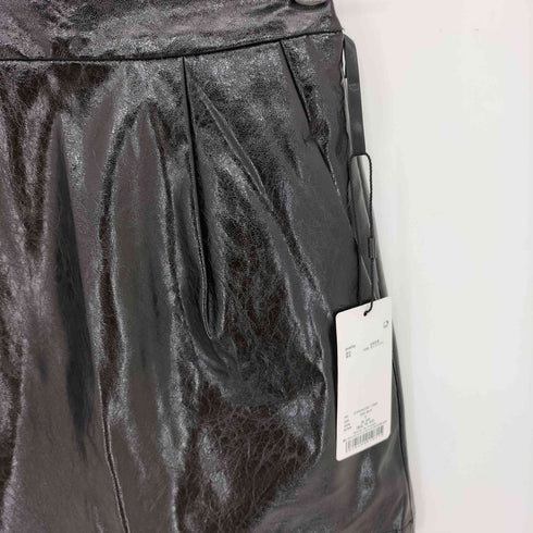 マウジー moussy F/LEATHER フェイクレザー ミニスカート レディース JPN:0