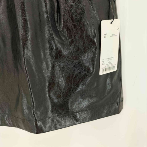 マウジー moussy F/LEATHER フェイクレザー ミニスカート レディース JPN:0