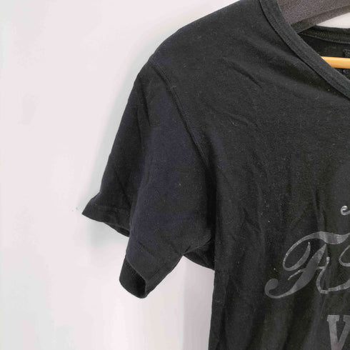 ロエン Roen FPM JEANS プリントVネックS/Sカットソー メンズ JPN:44