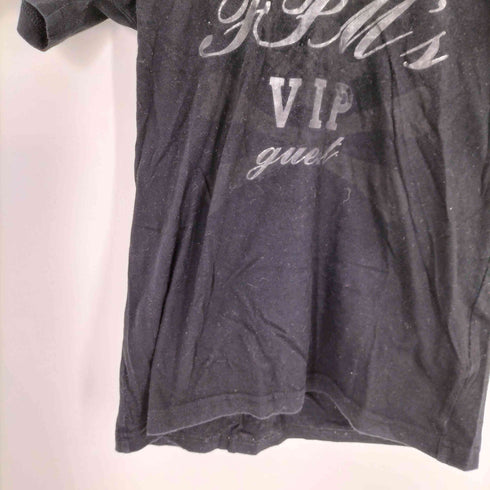 ロエン Roen FPM JEANS プリントVネックS/Sカットソー メンズ JPN:44