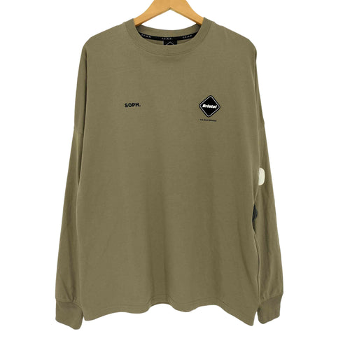 エフシーレアルブリストル F.C.Real Bristol 22ss L/S BIG LOGO TEAM BAGGY TEE  メンズ JPN:S