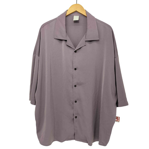 キャスパージョン CASPER JOHN VARIOUS DOLMAN SHIRTS オープンカラーシャツ メンズ import:L