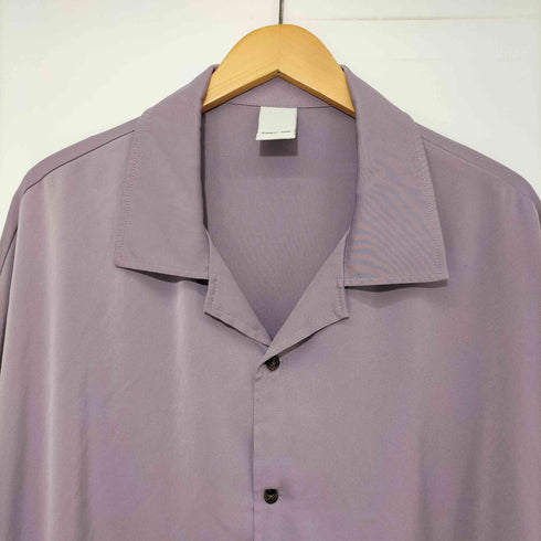 キャスパージョン CASPER JOHN VARIOUS DOLMAN SHIRTS オープンカラーシャツ メンズ import:L