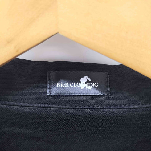 ニーアクロージング NIER CLOTHING チャイナボタンBLACK SHIRT レディース FREE