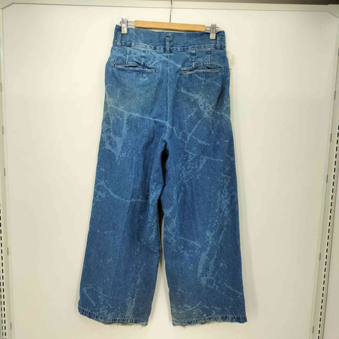 AIVER 23SS 加工バギーデニムスラックス メンズ JPN:M
