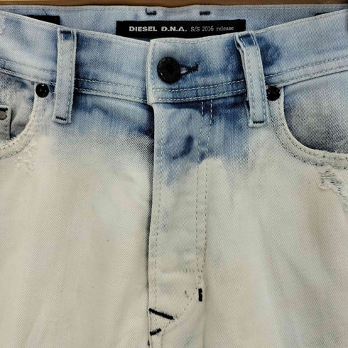 ディーゼル DIESEL 16ss ハイブリーチクラッシュデニム メンズ  28