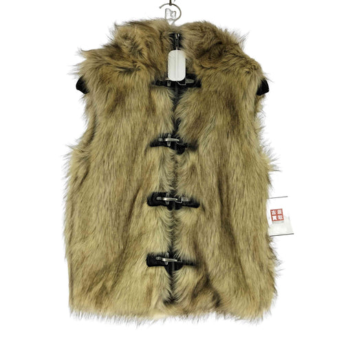 ジェイディッドロンドン JADED LONDON MENDOZA FAUX FUR GILET メンズ XXS
