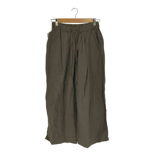 ムジルシリョウヒン 無印良品 フレンチリネン イージーワイドパンツ レディース JPN:M