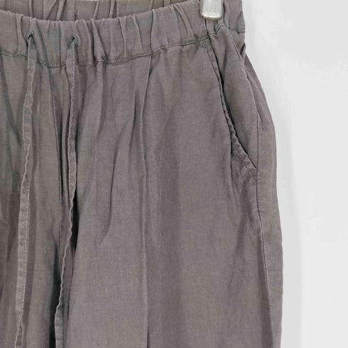 ムジルシリョウヒン 無印良品 フレンチリネン イージーワイドパンツ レディース JPN:M