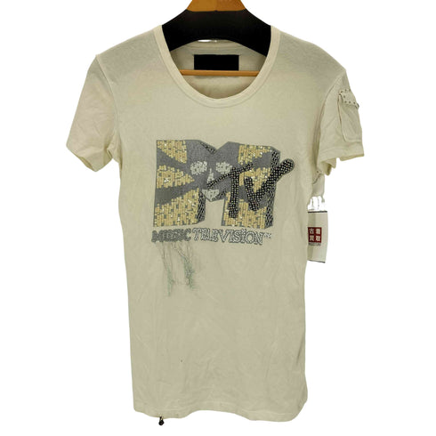 ロエン Roen ビーズ スタッズ装飾S/Sカットソー  メンズ JPN:42