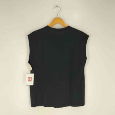 ニナリッチ NINA RICCI ロゴ刺繍 ノースリーブ カットソー レディース import:XS