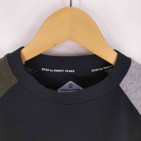 エスワイサーティトゥー SY32 by SWEET YEARS Palla E tonda DOUBLE KNIT HEAVY P/O メンズ import:M