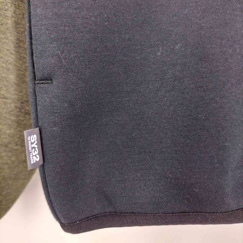 エスワイサーティトゥー SY32 by SWEET YEARS Palla E tonda DOUBLE KNIT HEAVY P/O メンズ import:M