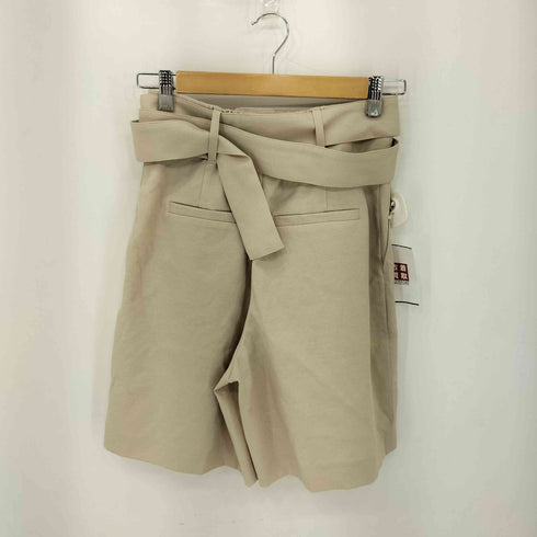 アンクレイヴ uncrave 1タック ベルテッド ショーツ ショートパンツ レディース