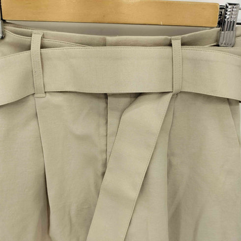 アンクレイヴ uncrave 1タック ベルテッド ショーツ ショートパンツ レディース