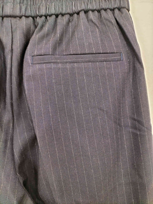 ザラ ZARA ストライプワイドイージーパンツ レディース M