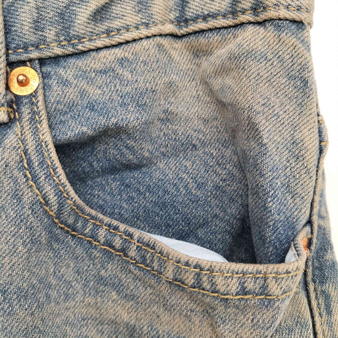 ジーユー GU 24AW バレルレッグジーンズ レディース JPN:XL