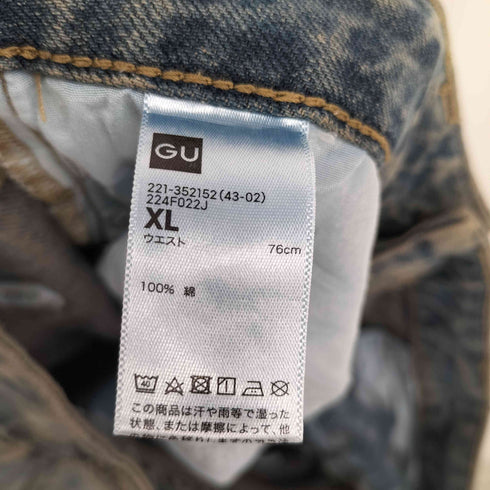 ジーユー GU 24AW バレルレッグジーンズ レディース JPN:XL