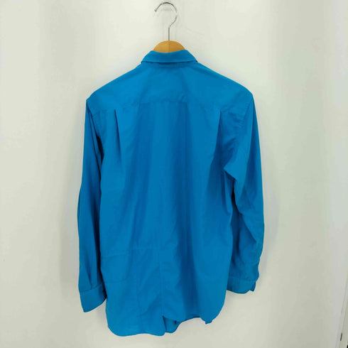 コムデギャルソンシャツ COMME des GARCONS SHIRT アシンメトリーヘム パネル エステル レギュラーカラーシャツ メンズ JPN:XS