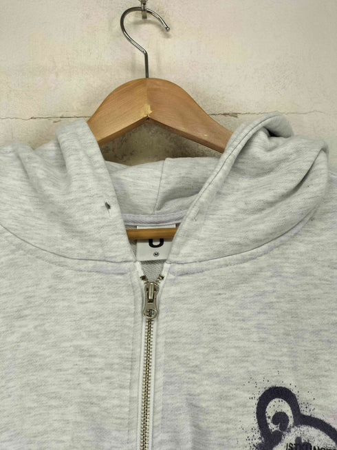 イストクンスト ISTKUNST 両面プリントジップパーカー メンズ M