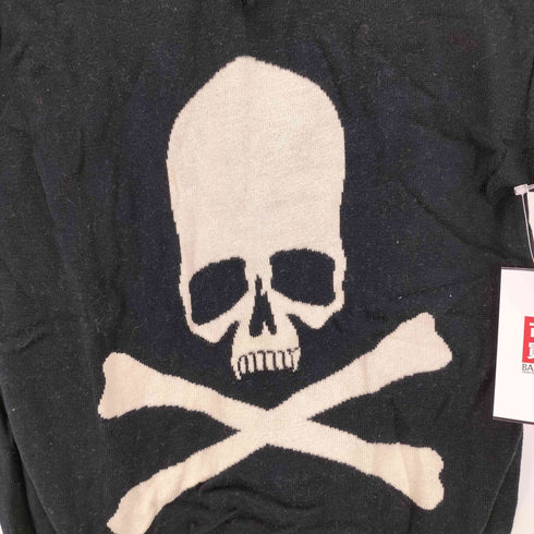 ロエン Roen スカルプリントヘンリーネックニット メンズ  44