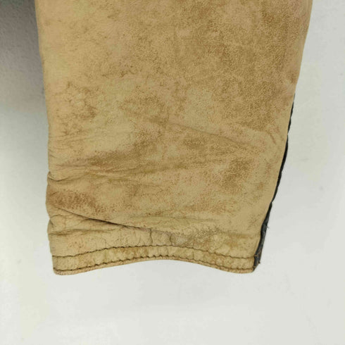 Brahmin センタープリーツ レザー ジャケット レディース 38