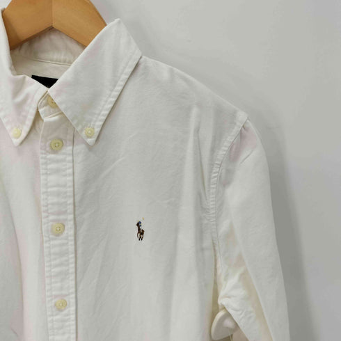 ラルフローレン RALPH LAUREN CUSTOM FIT ポニー刺繍 ボタンダウンシャツ レディース import:M