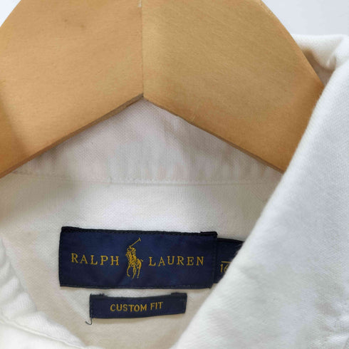 ラルフローレン RALPH LAUREN CUSTOM FIT ポニー刺繍 ボタンダウンシャツ レディース import:M