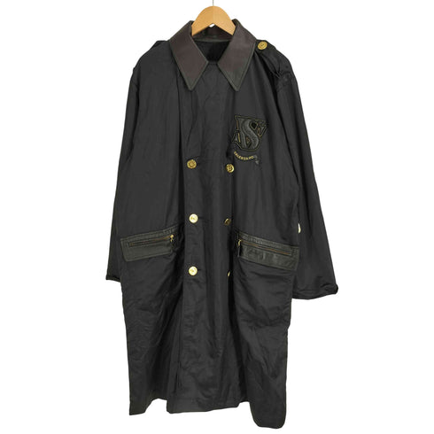 バレンザポースポーツ VALENZA PO SPORTS 襟レザー ポリエステル コート メンズ